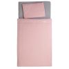 Σετ βρεφικής κρεβατοκάμαρας Baby Matex Muslin, 2 τεμαχίων, 100 x 135 εκατοστών, ροζ, 0384-12.