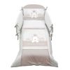 Σετ Κούνιας Italbaby BABY RE Maxi 5 τεμ. 100х130 εκ. Dove Grey με Πάντα Κούνιας