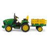 Ηλεκτροκίνητο τρακτέρ με τρέιλερ Peg Perego J.DEERE