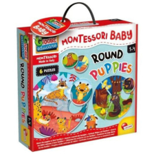 Εκπαιδευτικό παιχνίδι Lisciani Montessori Baby Round Puppies.