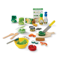 Σετ ξύλινο για σαλάτα Melissa and Doug 19310