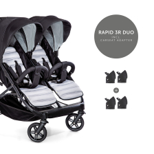 Καρότσι μωρού για δίδυμα Hauck Rapid 3 R Duo