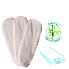 Σετ με 3 ένθετα για Πάνες βρακάκι Baby Matex Bamboo+βαμβάκι 0258