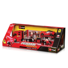 Φορτηγό Bburago Ferrari με αυτοκίνητο 1:43.