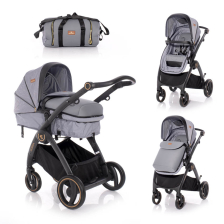 Καρότσι μωρού Lorelli ADRIA Grey