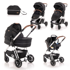 Καρότσι μωρού Lorelli ANGEL 3σε1 Black