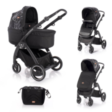 Καρότσι μωρού Lorelli CALIFORNIA Black Marble