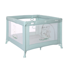 Παρκοκρέβατο πτυσσόμενο Lorelli HAPPY GAME ZONE Blue Surf Teddy