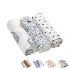 Σετ βρεφικές πάνες Lassig Heavenly Soft Swaddle, 80 x 80 εκατοστών.