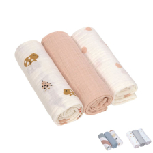 Σετ βρεφικές πάνες Lassig Swaddle & Burp, 85 x 85 εκατοστών.