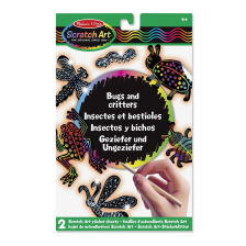 Ξυστά αυτοκόλλητα Έντομα Melissa and Doug 15825