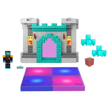 Σετ φιγούρες Mattel Minecraft Creator Series.