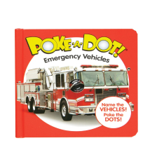 Βιβλίο με κουμπιά Melissa and Doug Emergency Vehicles  41355