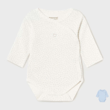 Βρεφικό κορμάκι Mayoral Better Cotton με μακριά μανίκια, 2746.