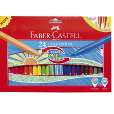 Μαρκαδόροι Faber-Castell Cushion 24 τεμαχίων.