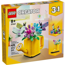 Κατασκευές LEGO Creator Λουλούδια σε ποτιστήρι, 31149.