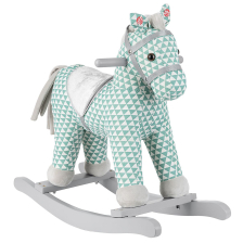 Κουνιστό Αλογάκι με ήχο Kikka Boo Green Horse