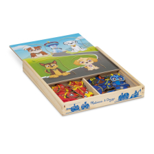 Κουτί με μαγνητικές φιγούρες Paw Patrol Melissa and Doug 33267