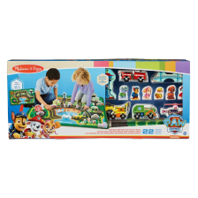 Τάπητας Paw Patrol Melissa and Doug με ξύλινα μεταφορικά μέσα 33273