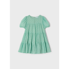 Φόρεμα Mayoral Green Chiffon 7 3926
