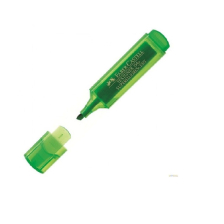 Μαρκαδόρος υπογράμμισης Faber-Castell 1546 Neon Πράσινος.