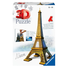 Παζλ 3D Ravensburger Πύργος του Άιφελ, 216 τεμαχίων.