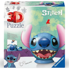 Παζλ 3D Ravensburger Disney Stitch με αυτιά, 72 τεμαχίων.