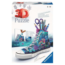 Παζλ 3D Ravensburger Μολυβοθήκη Αθλητικό παπούτσι, 108 τεμαχίων.