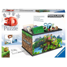 Παζλ 3D Ravensburger Minecraft Κουτί αποθήκευσης, 216 τεμαχίων.