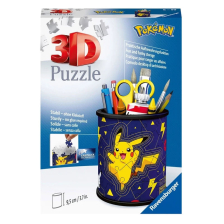Παζλ 3D Ravensburger Pokemon Pikachu Μολυβοθήκη , 54 τεμαχίων.