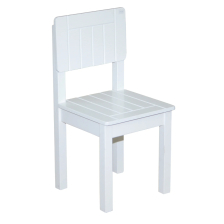 Παιδική ξύλινη καρέκλα Roba White.