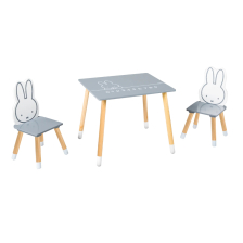 Παιδικό τραπέζι Roba Miffy με καρέκλες