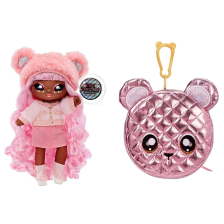 Κούκλα Na! Na !Na! Surprise Pom Glam Cali Grizzly με τσαντάκι