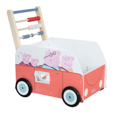 Περπατούρα ώθησης Roba Push & Motor Skills Bus Peppa Pig.
