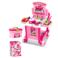 Παιδική κουζίνα καροτσάκι σε βαλιτσάκι Raya Toys