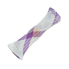 Fidget-anti-stress παιχνιδάκι Marble and Mesh μπίλια σε διχτάκι Μωβ-Λευκό