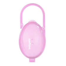 Θήκη πιπίλας Babyono 0μ.+ ροζ 528/04