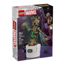 Κατασκευές LEGO Super Heroes Dancing Groot 76297.