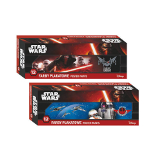 Νερομπογιές St. Majewski Star Wars Episode VII, 12 χρωμάτων.