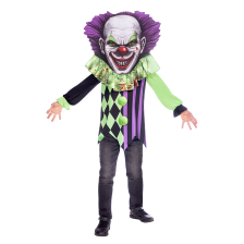 Κουστούμι ΑποκριάτικοAmscan Scary Clown Big Head 4-12 χρονών