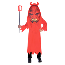Κουστούμι Αποκριάτικο Amscan Devil Big Head 4-12 χρονών