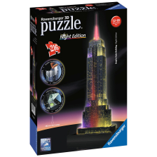 Παζλ 3D Ravensburger  Empire State Building με φώτα LED, Νέα Υόρκη 216 κομ.