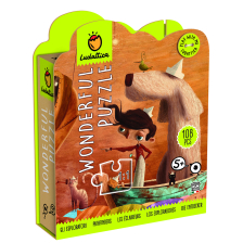 Παιδικό παζλ Lisciani LUDATTICA WONDERFUL PUZZLE Gil esploratori 108 κομ.