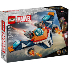 Κατασκευές LEGO Marvel Το πλοίο Warbird του Rocket εναντίον του Ronan, 76278.