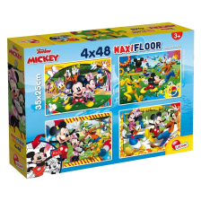 Παζλ Lisciani 4 х 48 ч. Mickey Mouse 86610