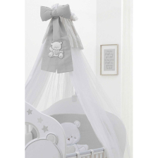Κουνουπιέρα με βάση Italbaby JOLIE White/Grey