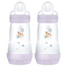 Μπιμπερό MAM Easy Start 260 ml. 2 τεμαχίων ροζ.