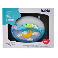 Βρεφικό φωτιστικό νύχτας Kaichi Raya Toys, Μπλέ.