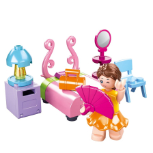 Κατασκευές Sluban GIRLS DREAM Κρεβατοκάμαρα, 42 τεμ. B0800D