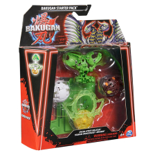 Σετ παιχνιδιού μπάλες και κάρτες bakugan Spin Master Bakugan Starter pack Special Attack Nillious, Titanium Dragonoid, Bruiser.